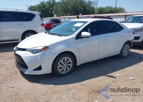 2018 Toyota Corolla Le from USA, damaged, VIN 5YFBURHE1JP773407